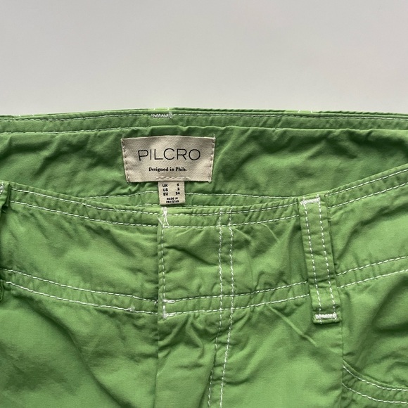 Anthropologie Pilcro Barrel Denim Midi Skirt green size 6 - Picture 5 of 10